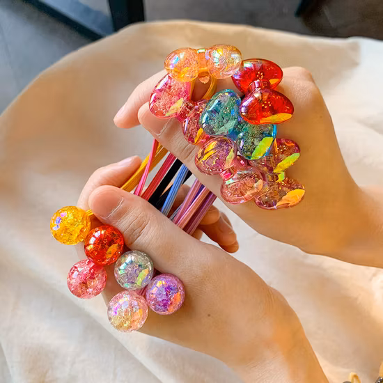 도매 귀여운 입체 딸기 머리띠 달콤한 모리 넥타이 머리띠